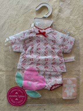 Corolle 2 Pc Underwear Set For A 12” Toddler Doll NWT
